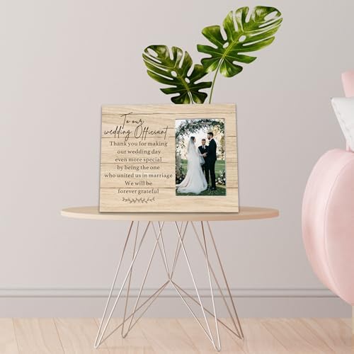 Wedding Officiant Frame - Thank You Gift for Special Day