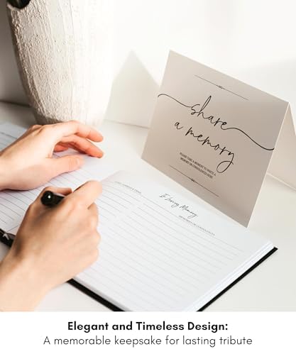 Lamare Funeral Guest Book for Memorial Service