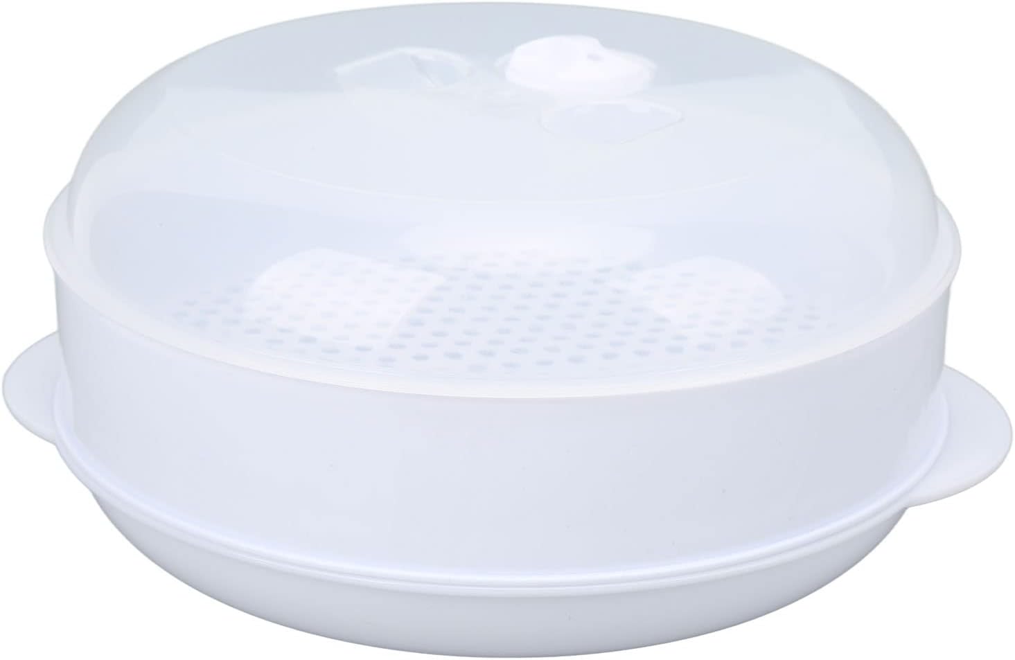 Cheotime Microwave Steamers with Lid and Handle for Home Kitchen