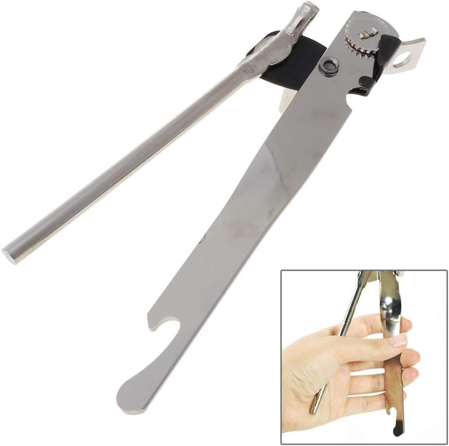 Silver Crank Manual Can Opener