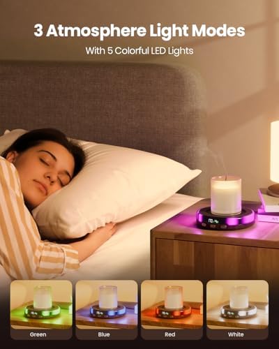 Gaiatop Coffee Mug Warmer with 3 Temperature Settings and LED Display