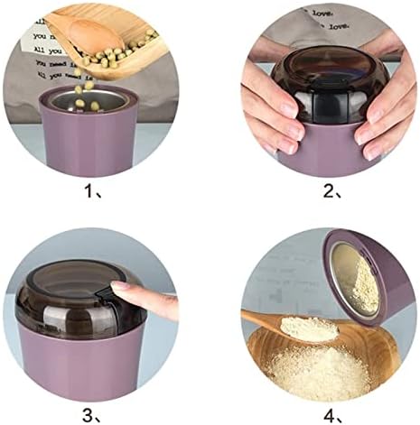 Refillable Pepper Mill Spices Grinder Purple