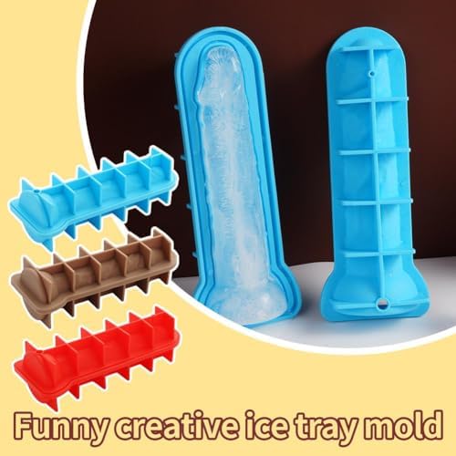 Funny Butt Plug Ice Cube Mold for Whiskey Cocktails