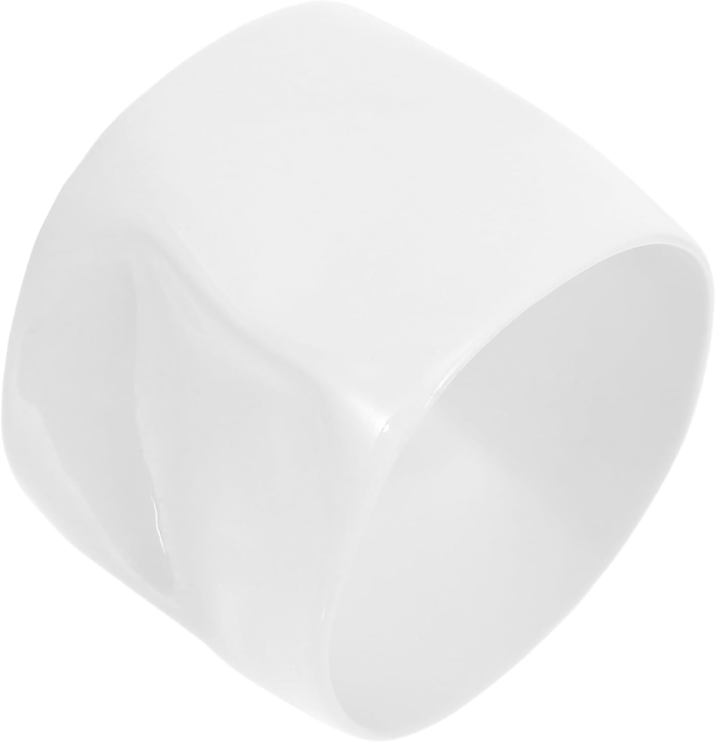 Ciieeo Mini White Porcelain Tea Cup and Candle Holder