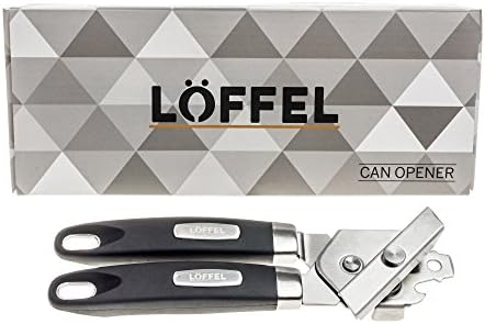 Lffel Stainless Steel Manual Can Opener for Seniors