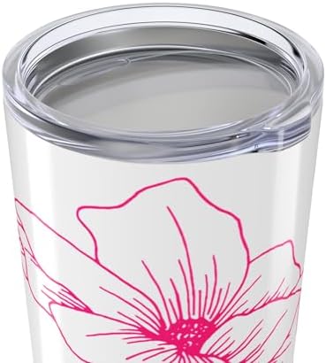 Floral Love Tumbler 20oz Insulated Coffee Cup