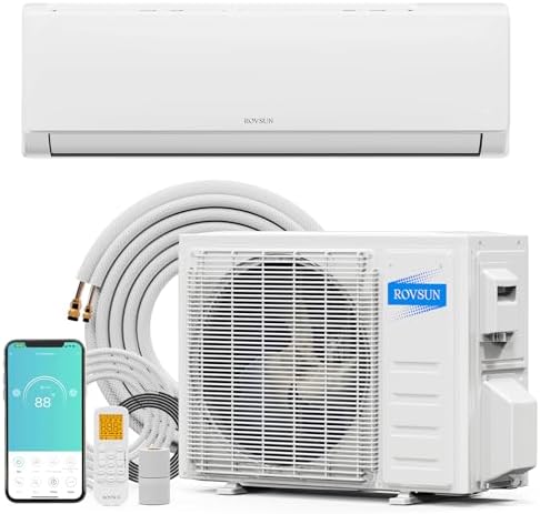 ROVSUN 9000 BTU Mini Split AC Unit with Inverter and Wifi