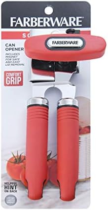 Farberware Soft Grips Can Opener Red One Size