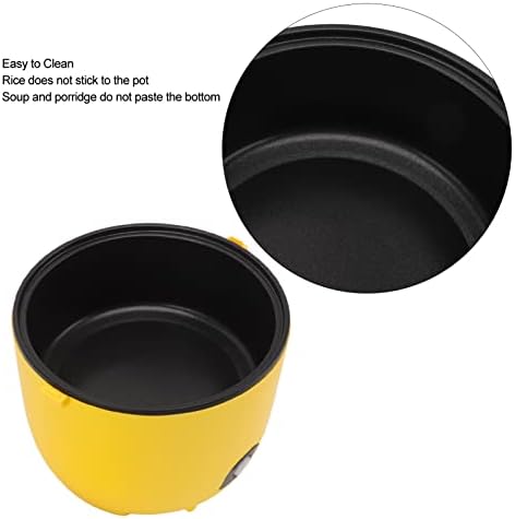 TOPINCN Multi Functional 2L Mini Electric Rice Cooker