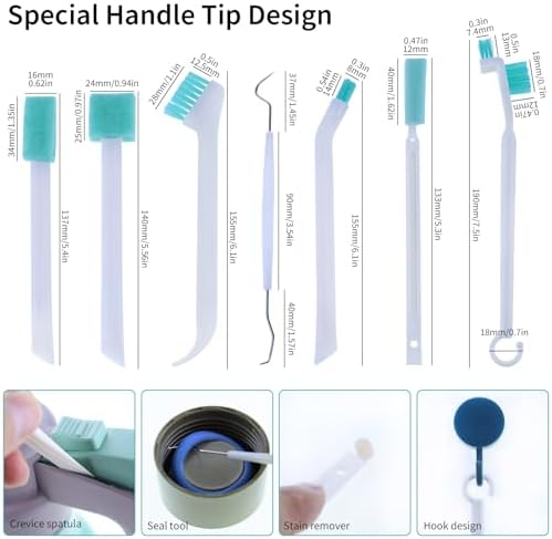 10 in 1 Multi-Use Cleaning Brush Set for Tight Spaces