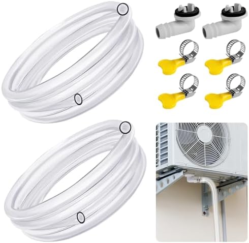 UNIFAMILY 2 Pack Portable AC Drain Hose 10ft