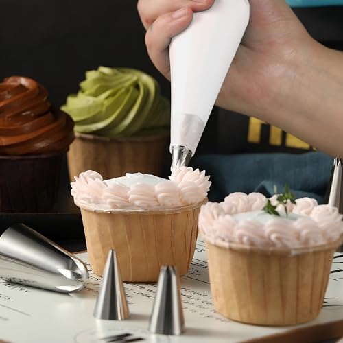 Adocfan 255 Pc Cake Decorating Kit Tools Blue