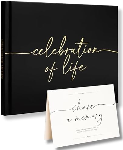 Lamare Funeral Guest Book for Memorial Service