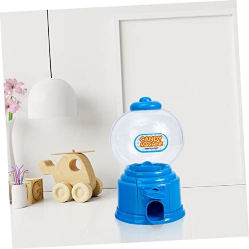 Mini Gumball Machine Candy Dispenser 2-Piece Set for Kids