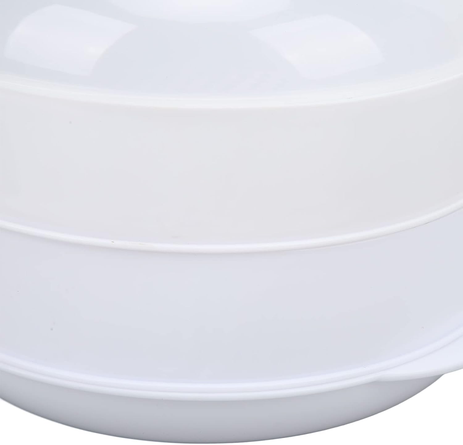 Microwave Steamers with Lid Handle and Transparent Cover