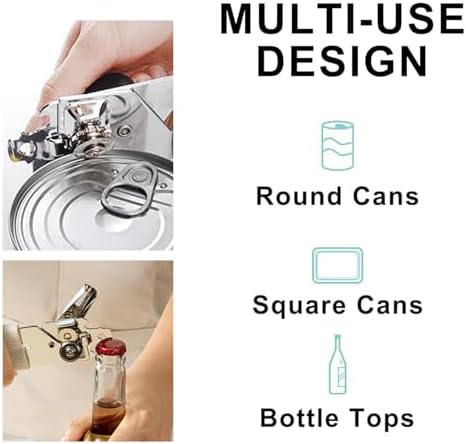 2 in 1 Safety Can Opener and Bottle Opener