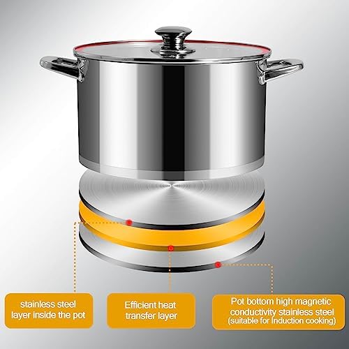 Stainless Steel Stock Pot 8 Qt With Lid