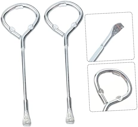 Artibetter 2pcs Adjustable Can Opener Set with Lid Holder