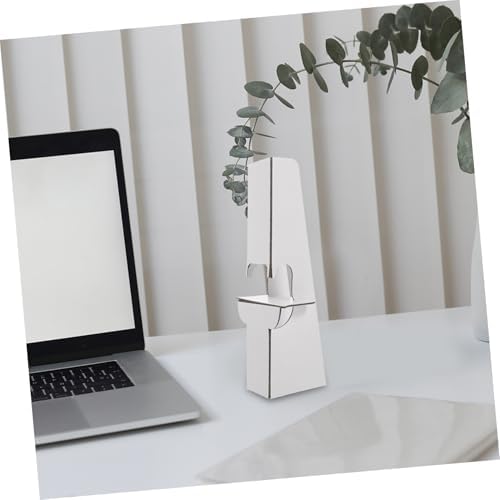 HOMSFOU 12pcs Cardboard Display Easel Stand for Art and Poster Boards
