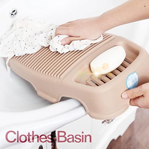 DCFV Non-Slip Handheld Washboard Portable Laundry Tool