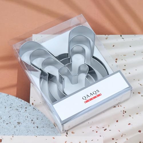 Bunny Cookie Cutter Set 5 4 3 2 Inches 4 Piece