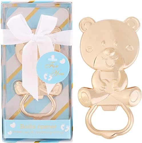15 Pack Bear Bottle Opener Baby Shower Favors