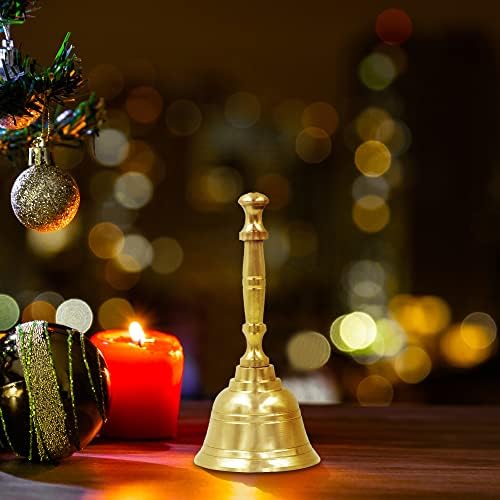 Shubhkart Handbell 37 Inch Brass Pooja Bell