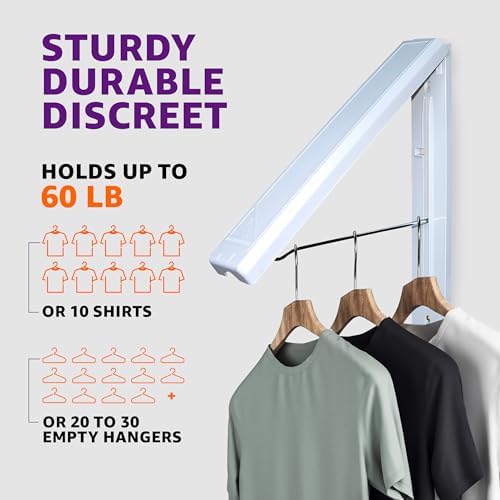 InstaHanger Wall Mounted Drying Rack