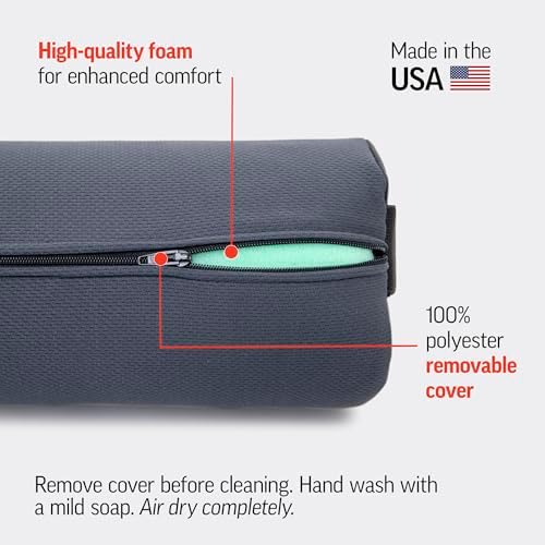 OPTP Original McKenzie Lumbar Roll - USA Made Low Back Support Pillow