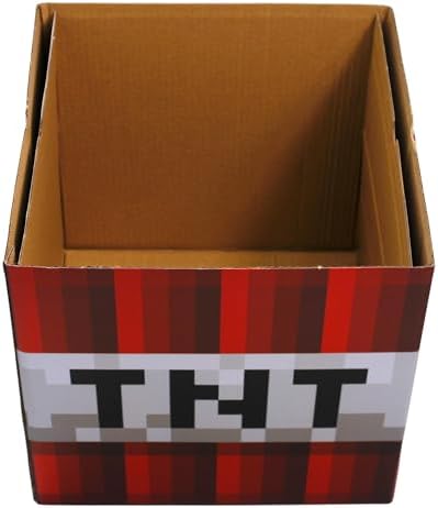 Large 14x14 Pixelated Storage Box with Lid