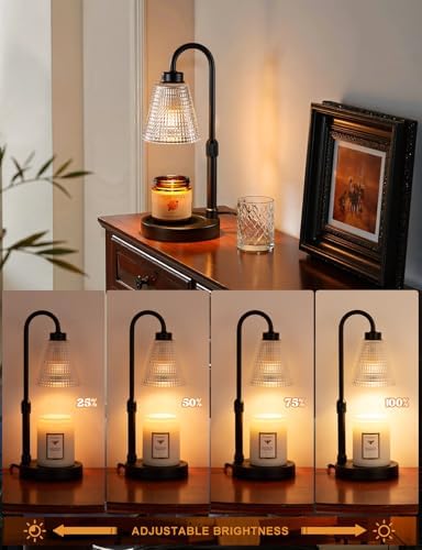 Innqoo Candle Warmer Lamp with Timer and Dimmer
