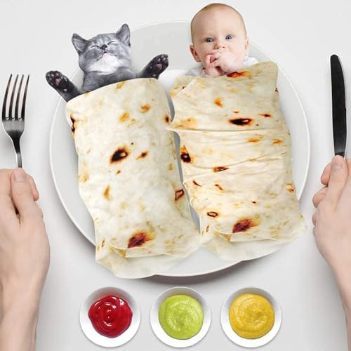 Tortilla Blanket for Baby 285 GSM Soft Flannel Wrap