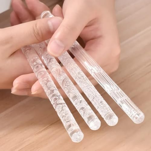 Auspicious Clouds Embossing Rolling Pin Acrylic