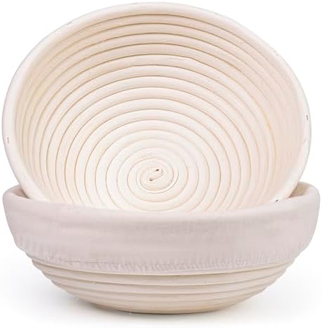 KOLNAMDINH Bread Proofing Baskets Set of 2 9in Round
