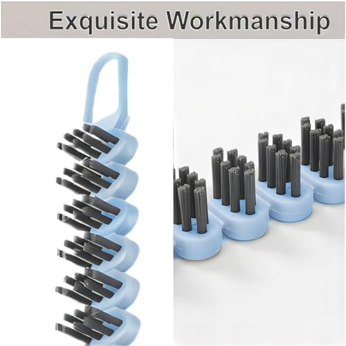 2 Pcs Crevice and Flexible Cleaning Brushes for Kitchen and Bathroom