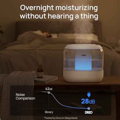 Dreo 4L Cool Mist Humidifier for Bedroom