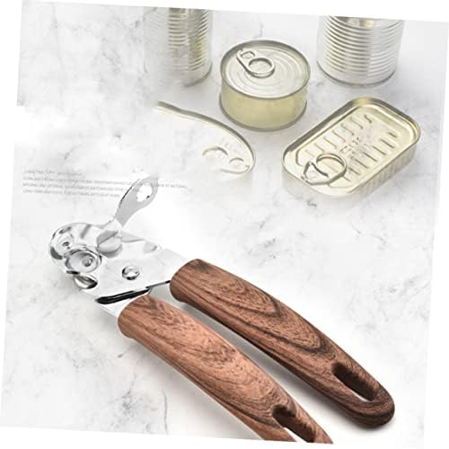 Heavy Duty Stainless Steel Can Opener with Grip Handle