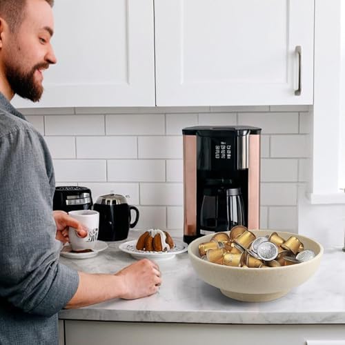 Modern Handmade Resin Decorative Bowl for Home and Kitchen