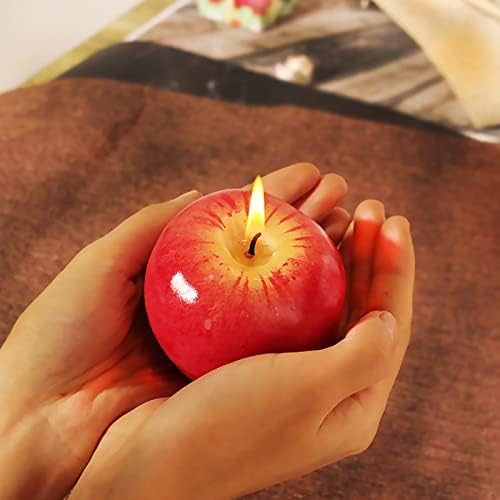 Christmas Artificial Fruit-Shaped Candle Small