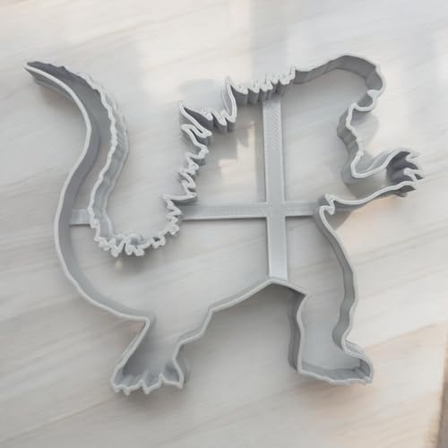 Kaiju Monster Cookie Cutter Set of 2 3D Printed Baking Tool