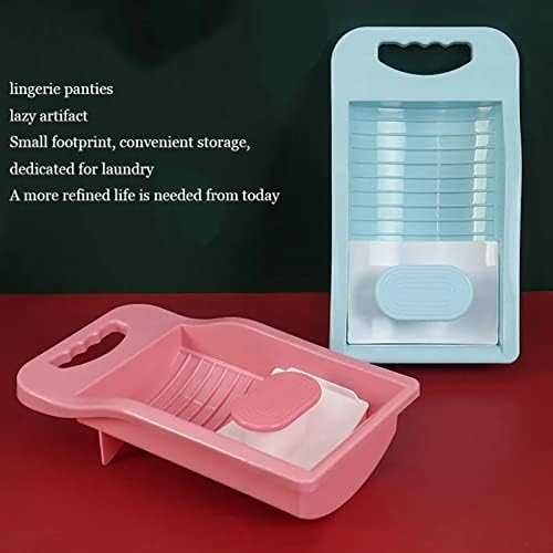 DCFV Plastic Mini Washboard with Handle 2 Sizes Pink