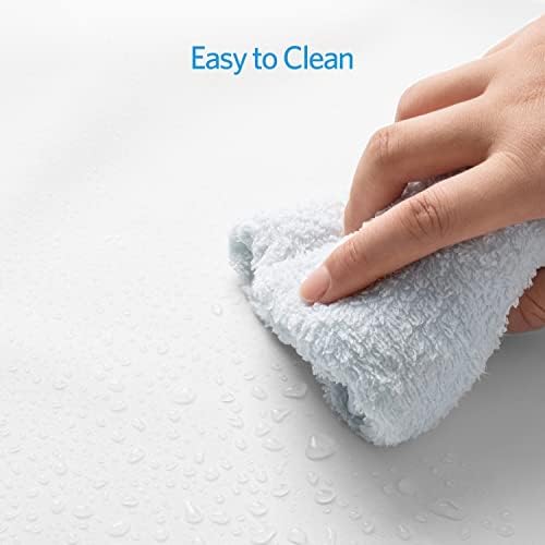 EHZNZIE Clear Shower Curtain Liner 72x72 Inches