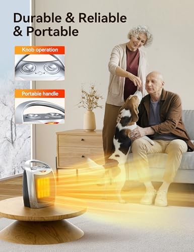 GiveBest Portable Electric Heater with Thermostat