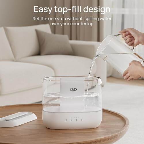 Dreo 4L Cool Mist Humidifier for Bedroom