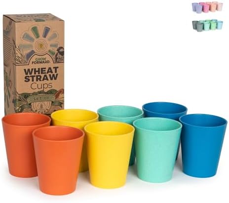 Grow Forward Premium Plastic Kids Cups 13 oz