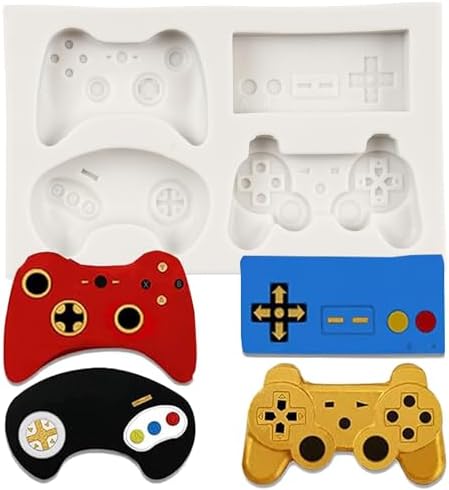 Game Controller Silicone Fondant Mold for Cake Decorations