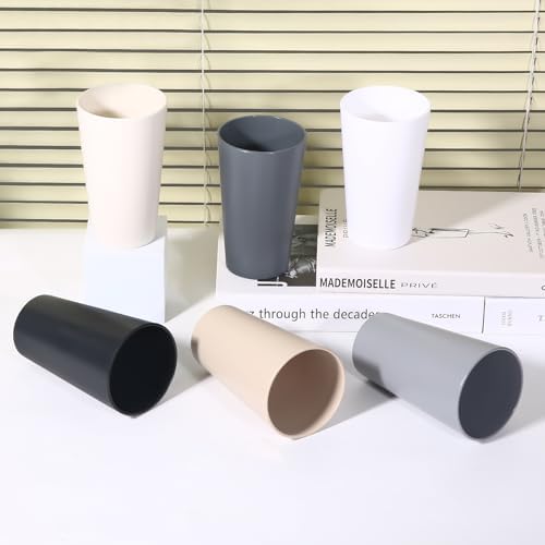 24 Pcs 20 Oz BPA-Free Plastic Cups Set