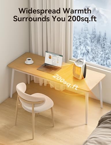 GiveBest Portable Electric Heater with Thermostat