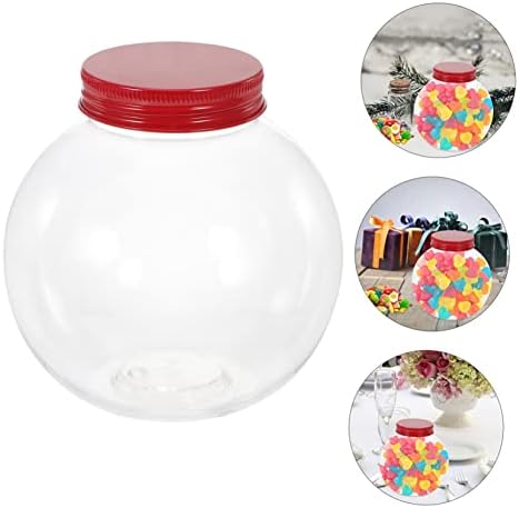 5pcs Christmas Shaped Candy Jar for Parties and Celebrations
