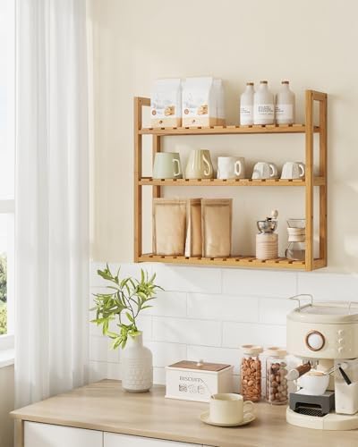 3-Tier Bamboo Storage Rack for Bathroom